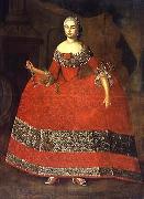 Ivan Berezin Portrait of Tishinina Ksenia Ivanovna oil painting